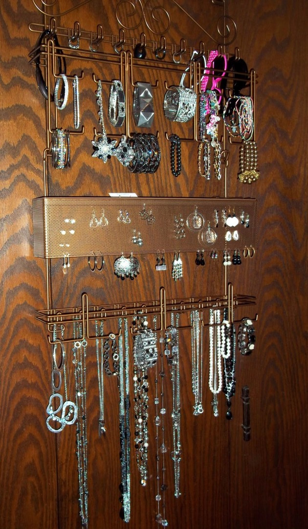 Best ideas about DIY Jewelry Organizer Wall
. Save or Pin 36 Awesome Ideas of DIY Wall Jewelry Organizers Now.