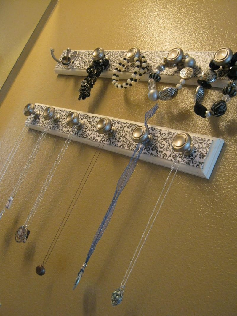 Best ideas about DIY Jewelry Organizer Wall
. Save or Pin Stylish Diy Jewelry Wall Organizer Makery Now.