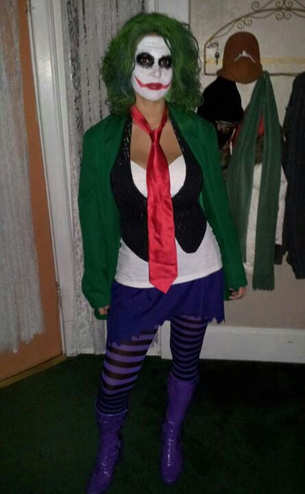 Best ideas about DIY Joker Costume Female
. Save or Pin Joker halloween costume This is Halloween Now.