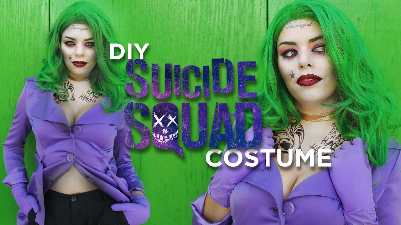 Best ideas about DIY Joker Costume Female
. Save or Pin DIY SUICIDE SQUAD JOKER INSPIRED COSTUME Now.
