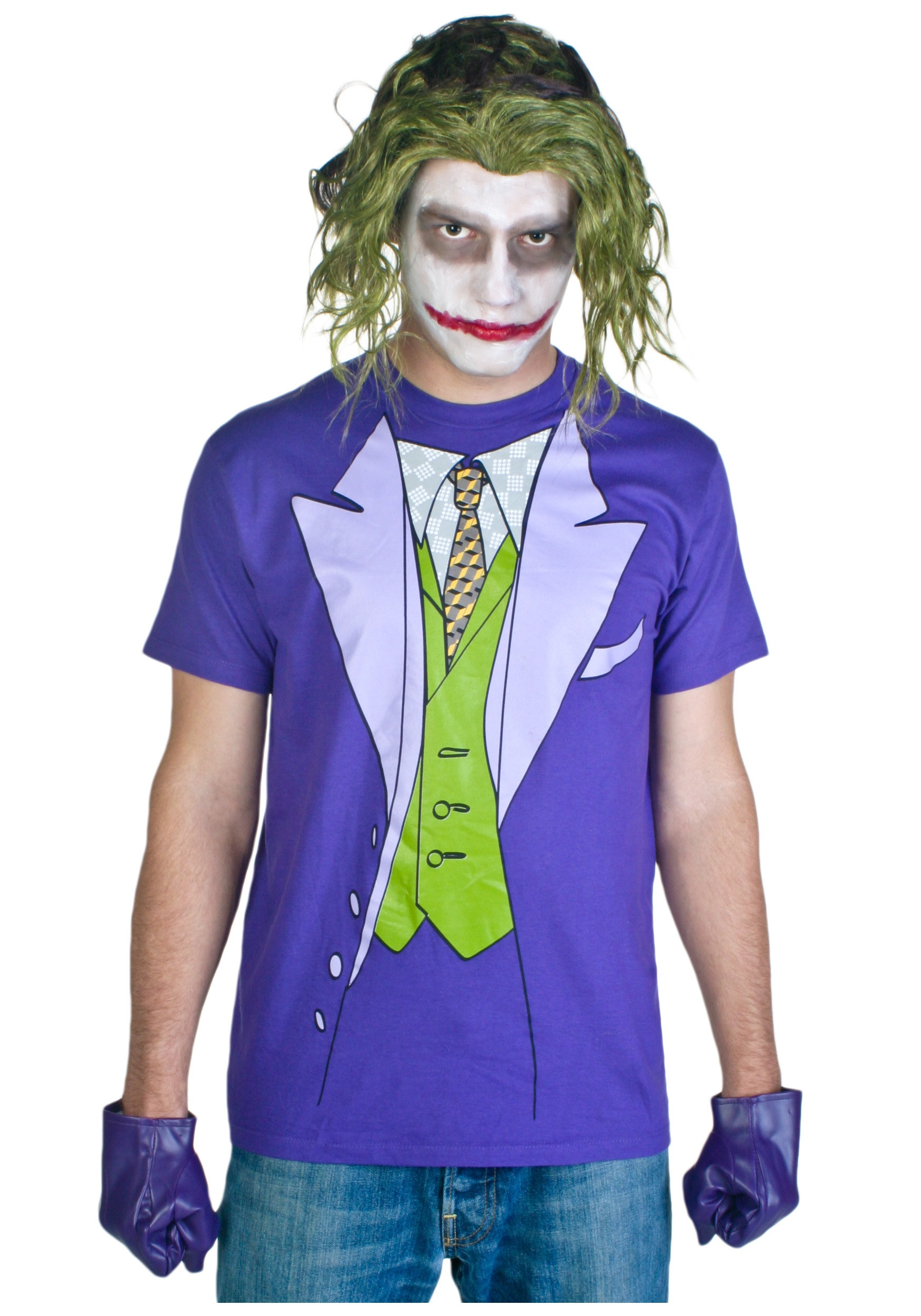 Best ideas about DIY Joker Costume Male
. Save or Pin Men s Joker Costume T Shirt Now.