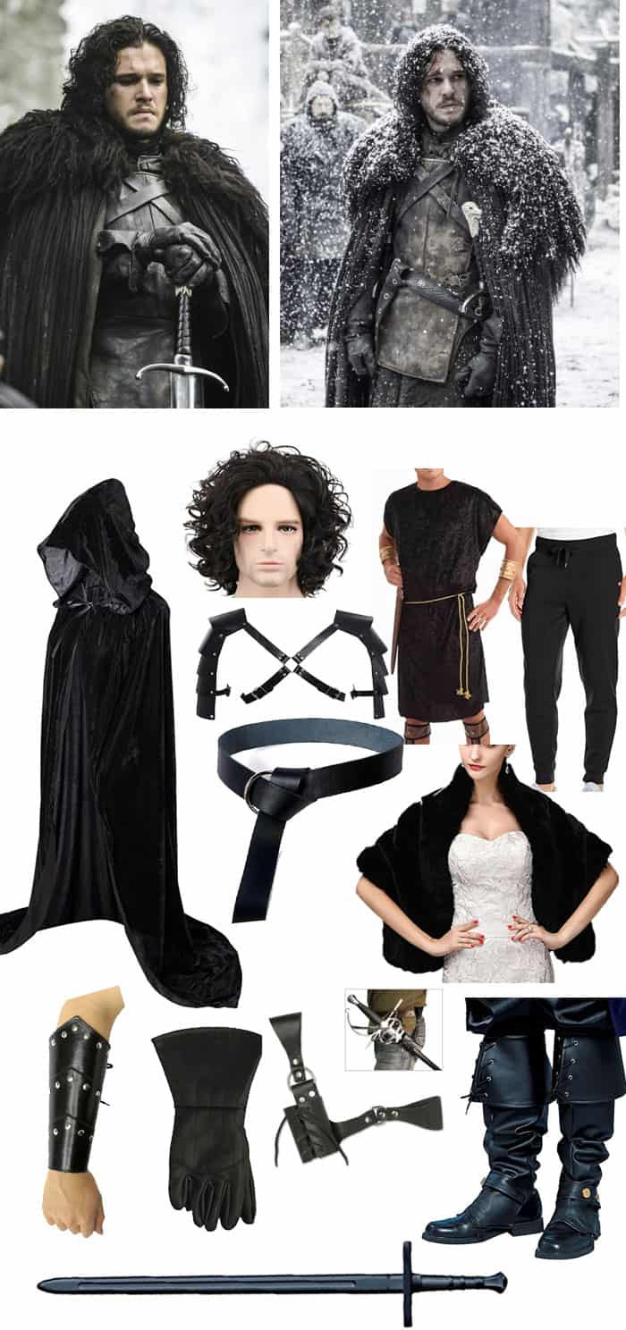 Best ideas about DIY Jon Snow Costume
. Save or Pin 5 Halloween Costumes You Can Make From Amazon Now.