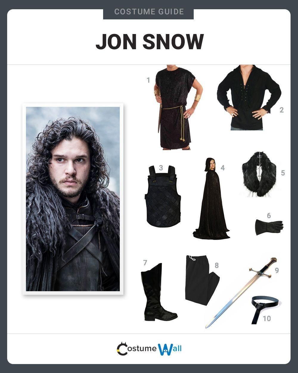 Best ideas about DIY Jon Snow Costume
. Save or Pin Dress Like Jon Snow Costume and Cosplay Guide Now.