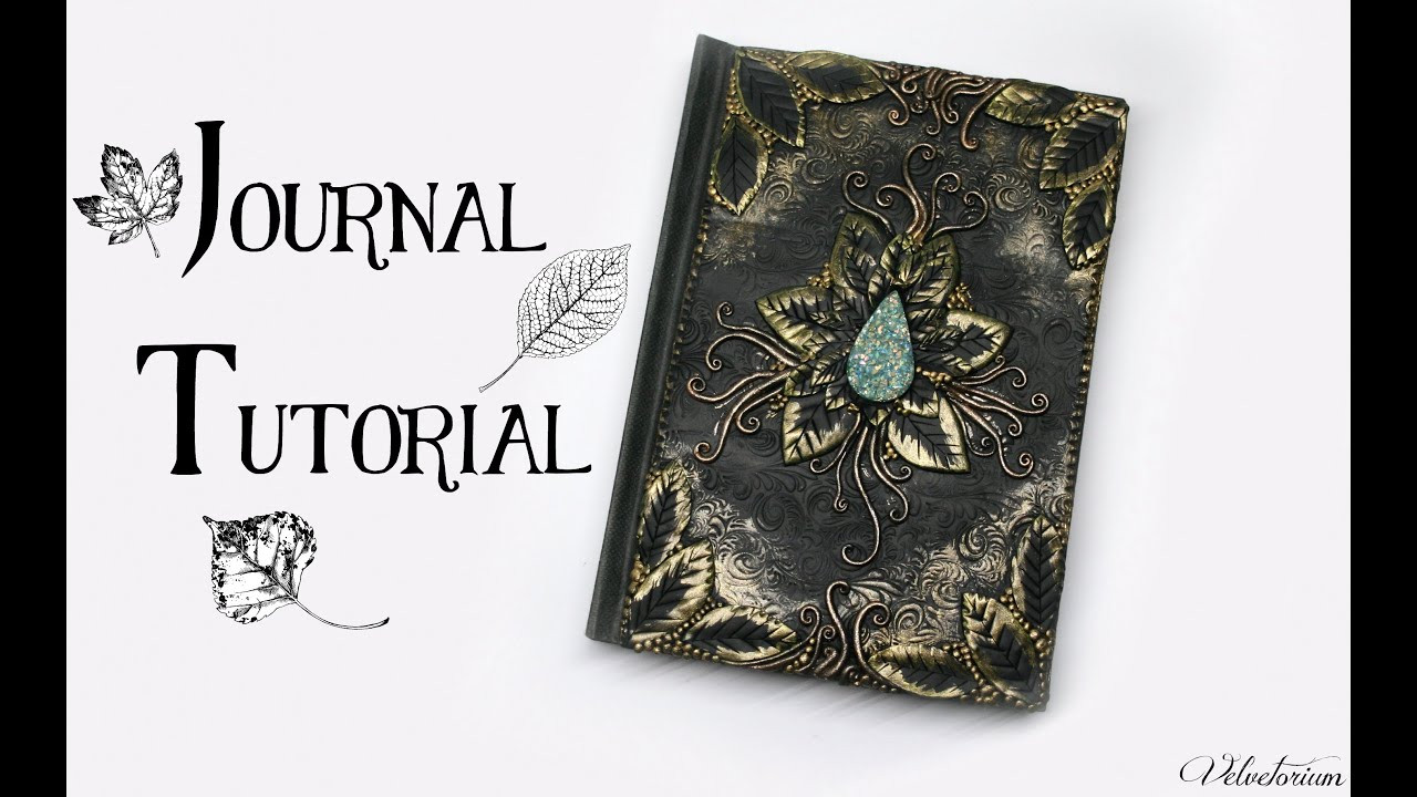 Best ideas about DIY Journal Cover
. Save or Pin Polymer Clay Journal Cover Tutorial Now.