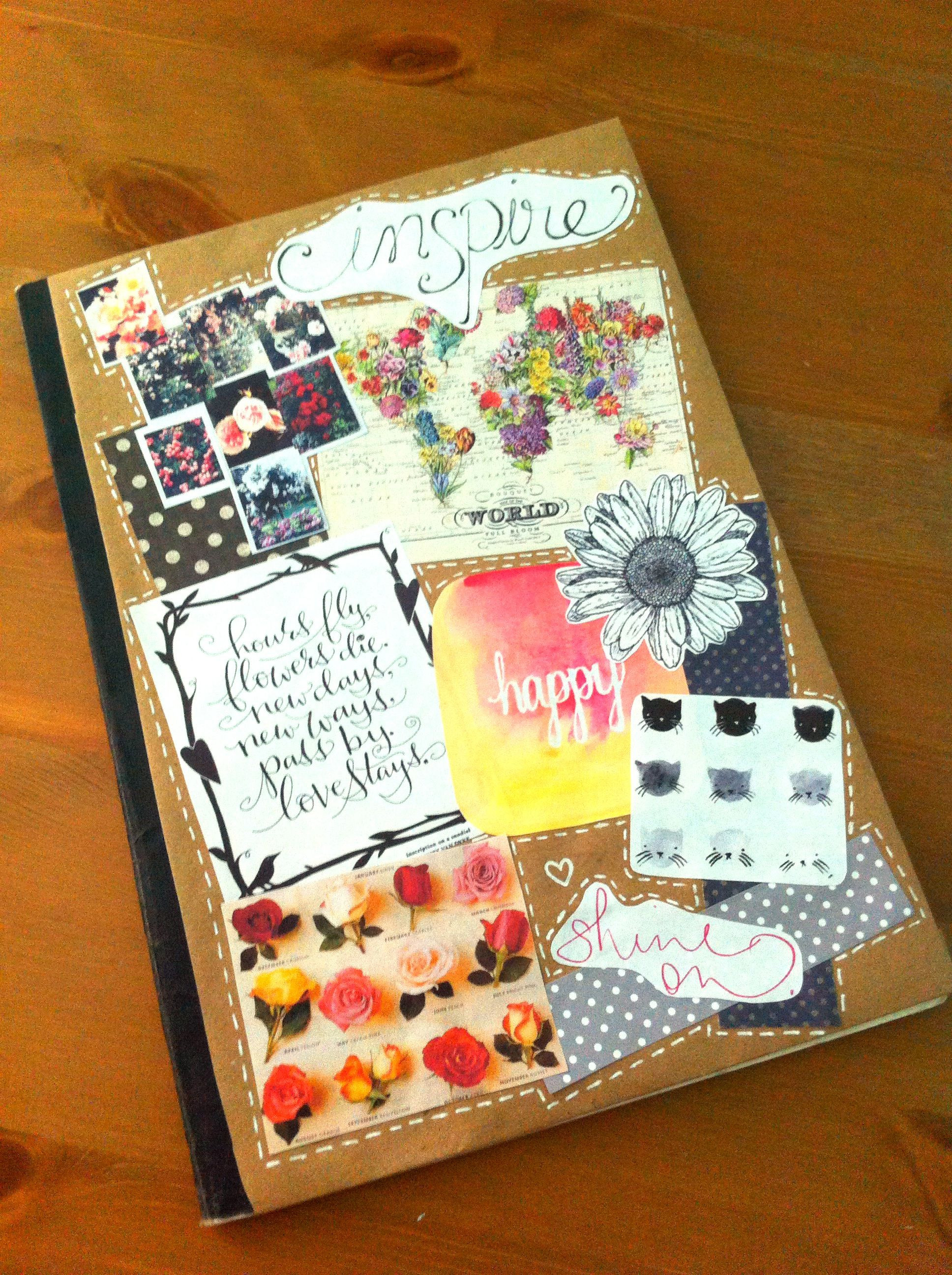 Best ideas about DIY Journal Cover
. Save or Pin diy collage journal cover Crafty DIYs Now.