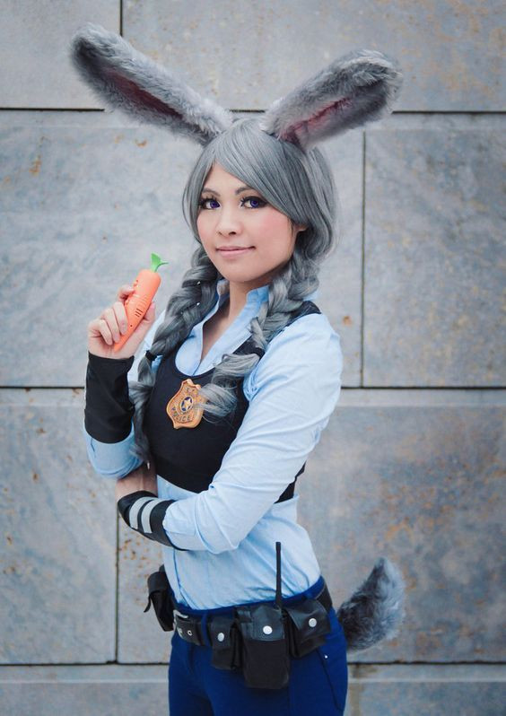 Best ideas about DIY Judy Hopps Costume
. Save or Pin DIY Zootopia Judy Hopps Costume Now.