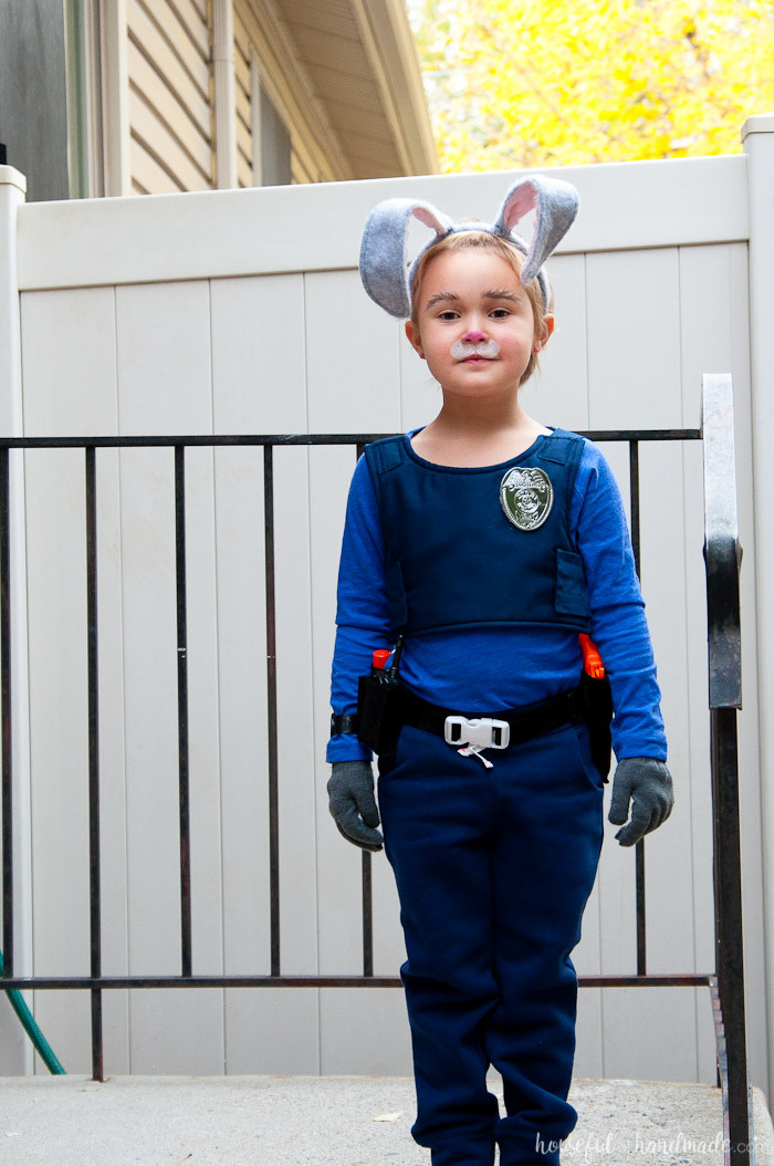 Best ideas about DIY Judy Hopps Costume
. Save or Pin ficer Judy Hopps Halloween Costume a Houseful of Handmade Now.