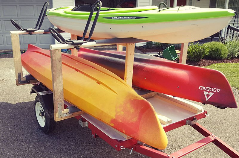 Best ideas about DIY Kayak Trailer
. Save or Pin The DIY Kayak Trailer That Saves Your Back and Bud Now.