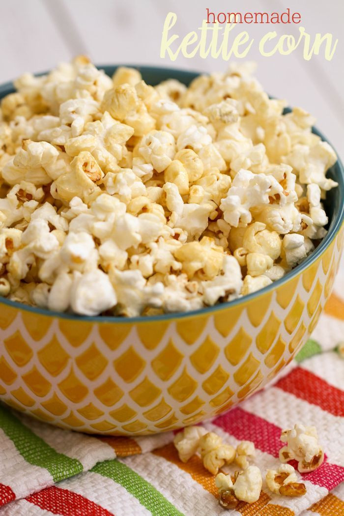 Best ideas about DIY Kettle Corn
. Save or Pin Homemade Kettle Corn Now.