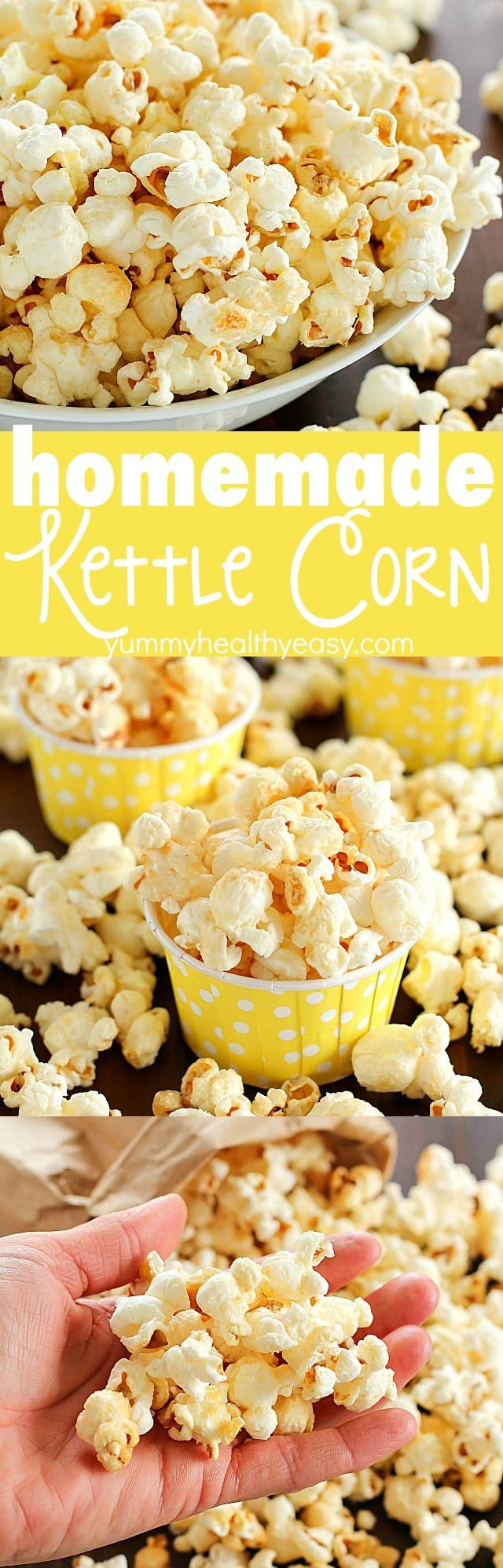 Best ideas about DIY Kettle Corn
. Save or Pin Easy Homemade Kettle Corn More Popcorn Recipes Yummy Now.