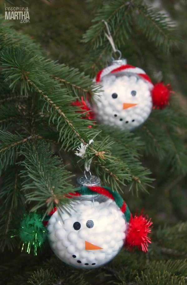 Best ideas about DIY Kid Christmas Ornaments
. Save or Pin 13 Handmade Christmas Ornaments Using Vinyl Now.