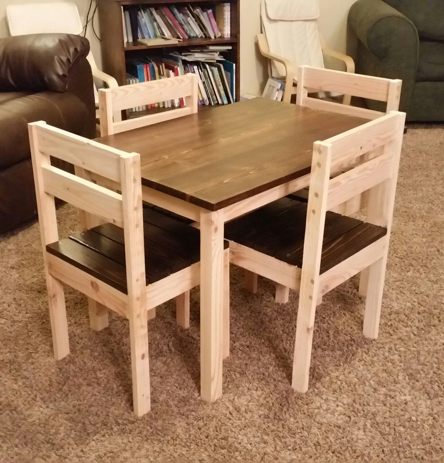 Best ideas about DIY Kid Furniture
. Save or Pin Kids table and chairs Now.