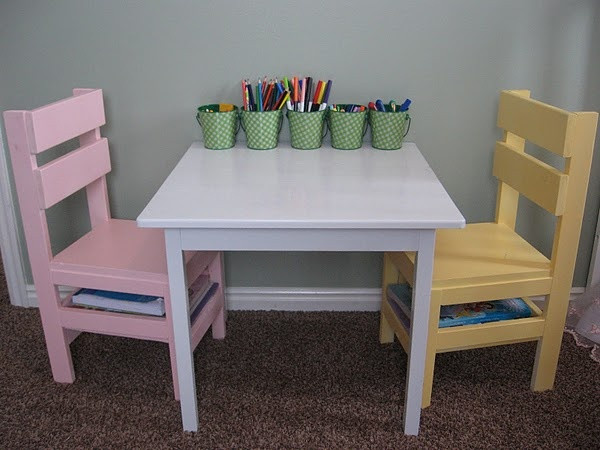 Best ideas about DIY Kid Furniture
. Save or Pin Play table and chairs Now.