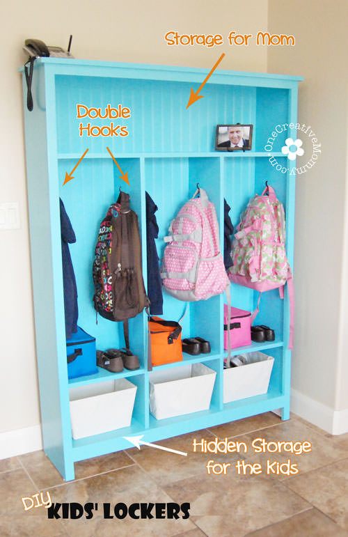 Best ideas about DIY Kid Storage
. Save or Pin Make your own storage lockers Perfect for kids Now.
