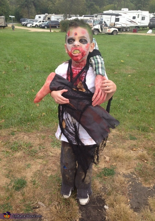 Best ideas about DIY Kid Zombie Costume
. Save or Pin DIY Zombie Boy Costume Now.