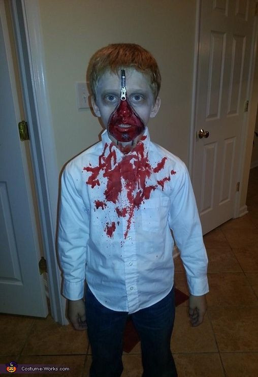 Best ideas about DIY Kid Zombie Costume
. Save or Pin Best 25 Zipper face ideas on Pinterest Now.