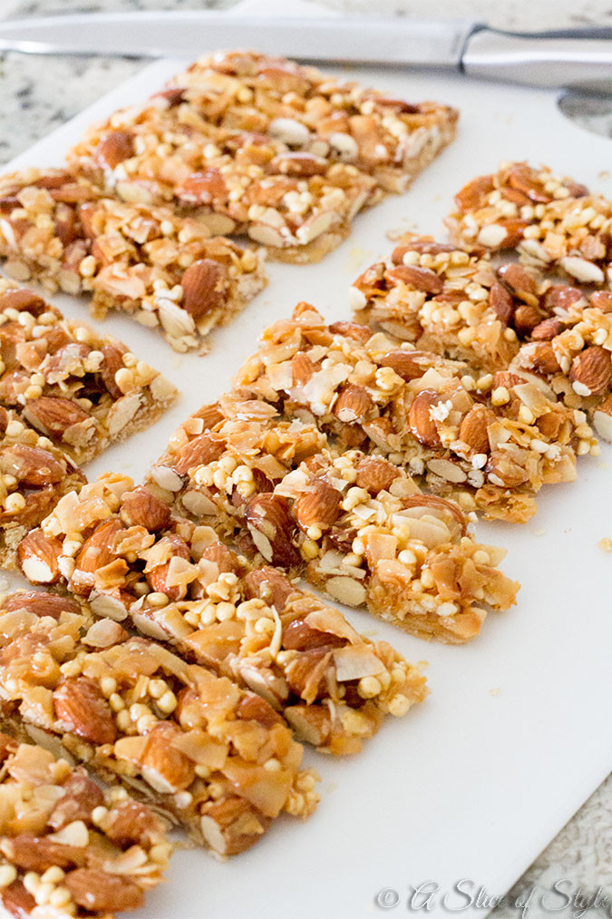 Best ideas about DIY Kind Bars
. Save or Pin Homemade KIND Bars with a Slice of Style Now.