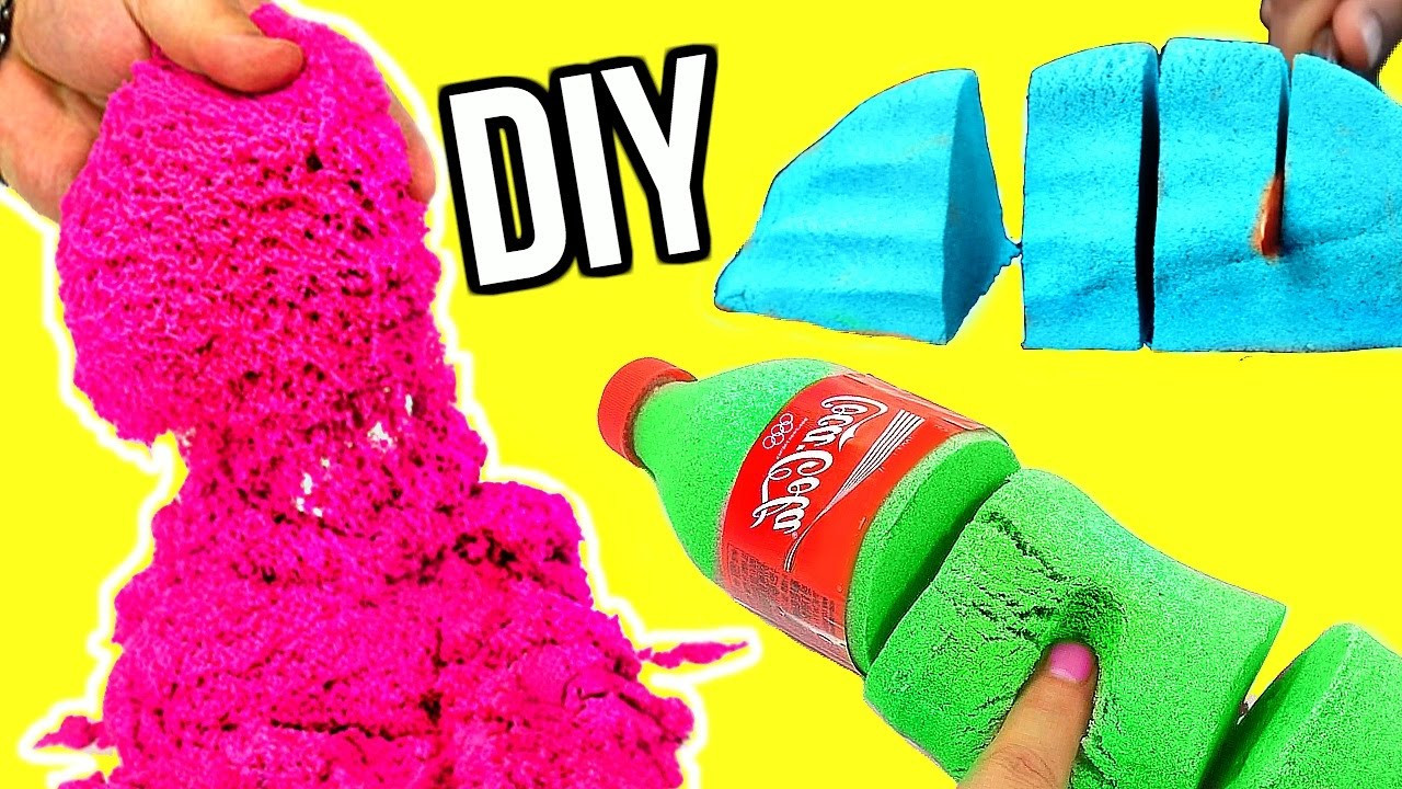 Best ideas about DIY Kinetic Sand
. Save or Pin DIY KINETIC SAND Crazy Sand Now.