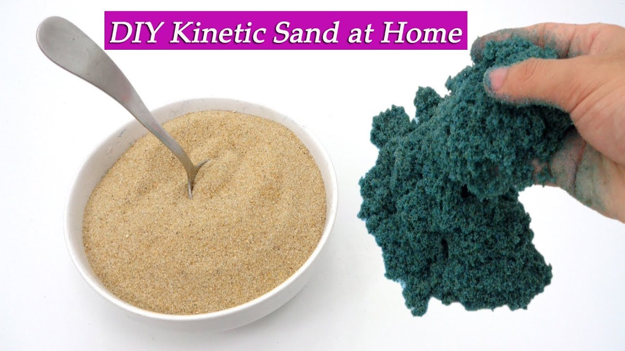 Best ideas about DIY Kinetic Sand
. Save or Pin DIY Kinetic Sand No Flour No Borax with Natri Clorid Sand Now.