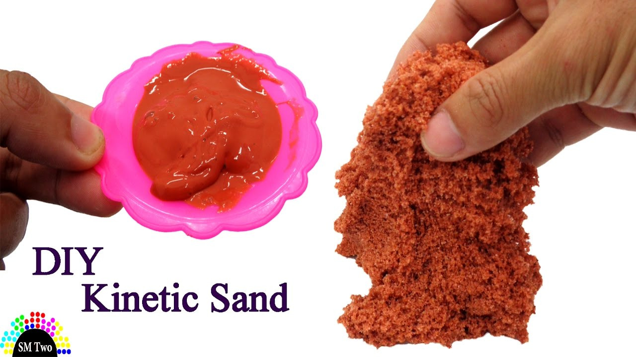 Best ideas about DIY Kinetic Sand
. Save or Pin DIY KINETIC SAND WITH SLIME At Home How to make HOMEMADE Now.