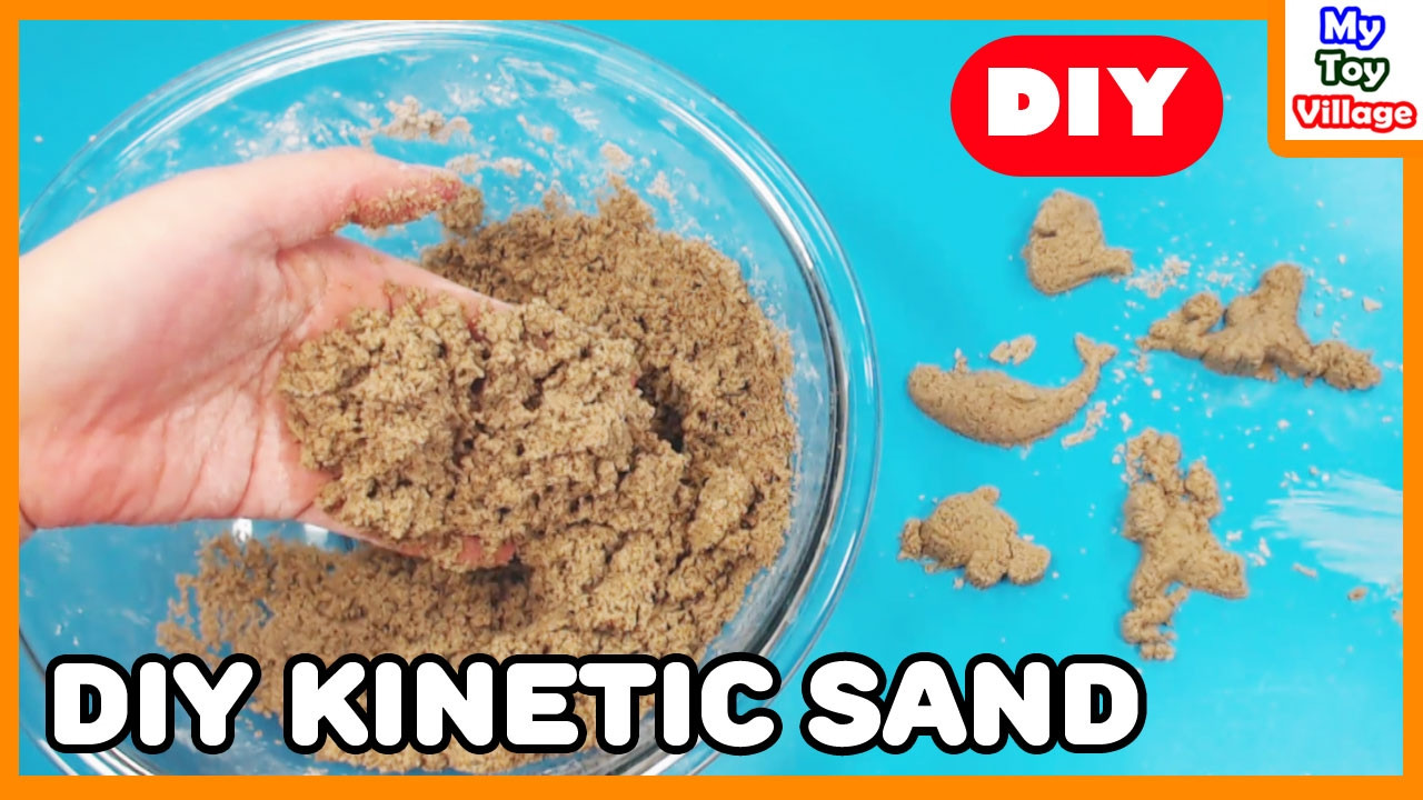 Best ideas about DIY Kinetic Sand Without Sand
. Save or Pin How to Make DIY Kinetic Sand Now.
