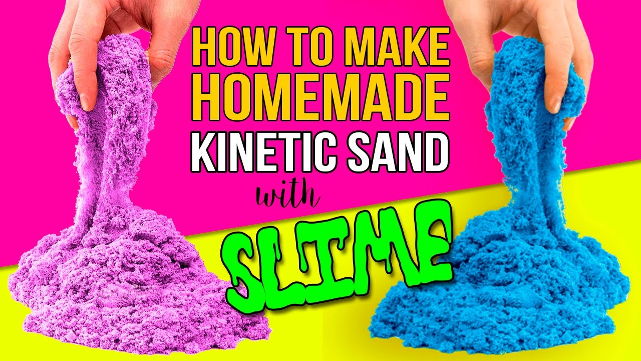 Best ideas about DIY Kinetic Sand Without Sand
. Save or Pin DIY KINETIC SAND with SLIME How to make HOMEMADE KINETIC Now.