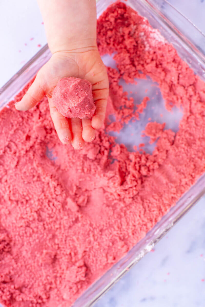 Best ideas about DIY Kinetic Sand Without Sand
. Save or Pin Kinetic Sand Recipe Perfect for Sensory Play Eating Richly Now.