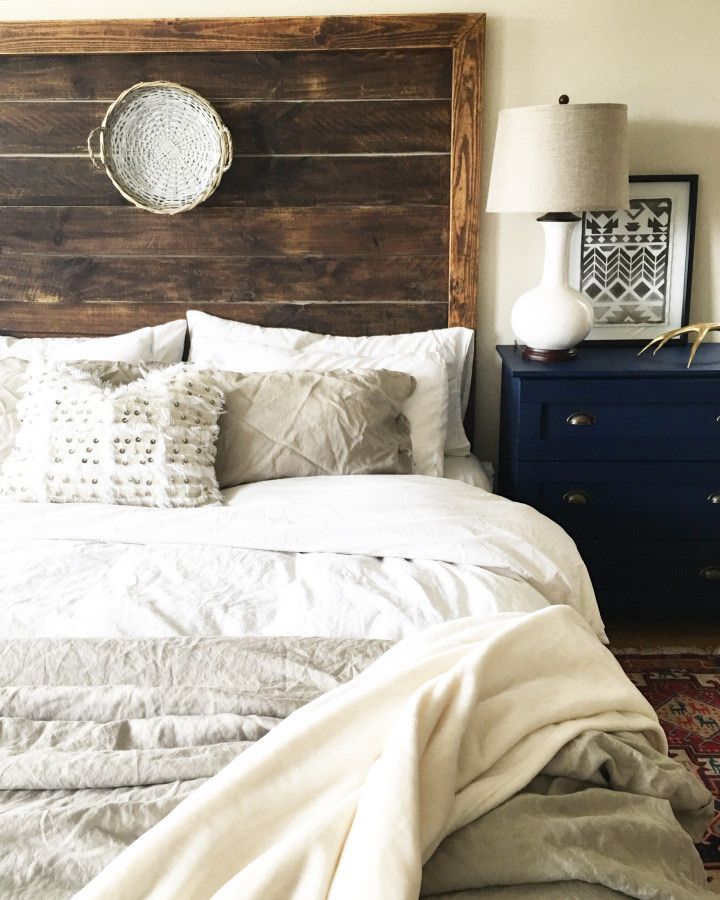 Best ideas about DIY King Headboard
. Save or Pin DIY King Farmhouse Headboard – DEEPLY DISTRESSED BLOG Now.