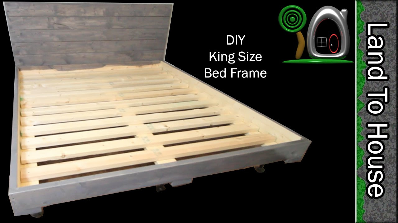 Best ideas about DIY King Size Bed Frame Plans Platform
. Save or Pin DIY King Size Bed Frame Now.