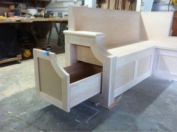 Best ideas about DIY Kitchen Benches
. Save or Pin 15 Creative DIY Storage Benches Hative Now.