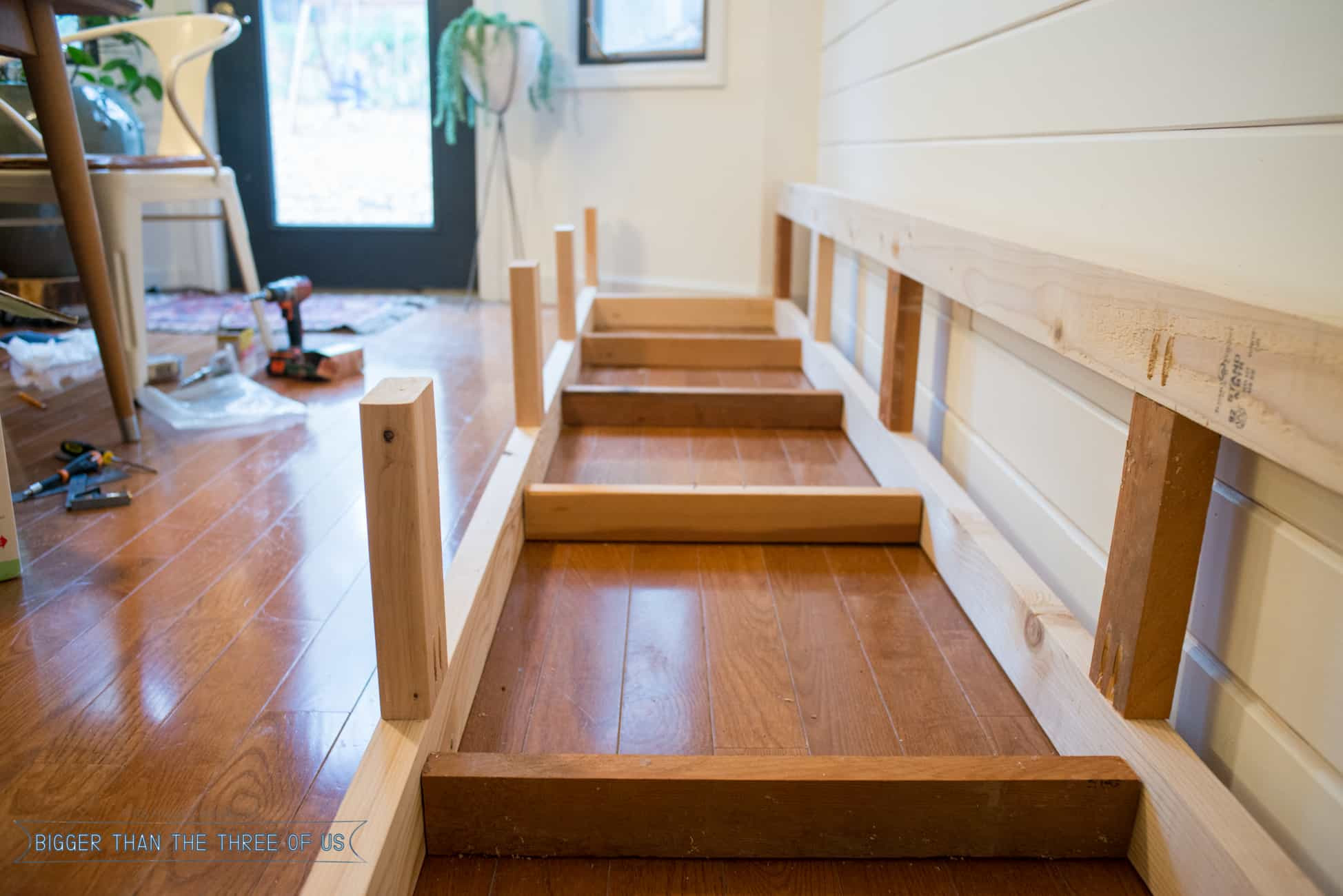 Best ideas about DIY Kitchen Booth Seating
. Save or Pin Built in Banquette Tutorial Bigger Than the Three of Us Now.