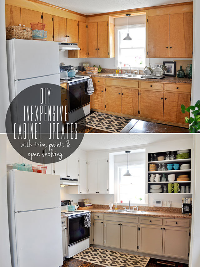 Best ideas about DIY Kitchen Cabinet Ideas
. Save or Pin 20 Inspiring DIY Kitchen Cabinets Simple Do It Yourself Now.