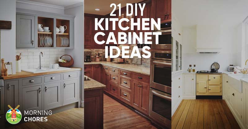 Best ideas about DIY Kitchen Cabinet Ideas
. Save or Pin 21 DIY Kitchen Cabinets Ideas & Plans That Are Easy Now.