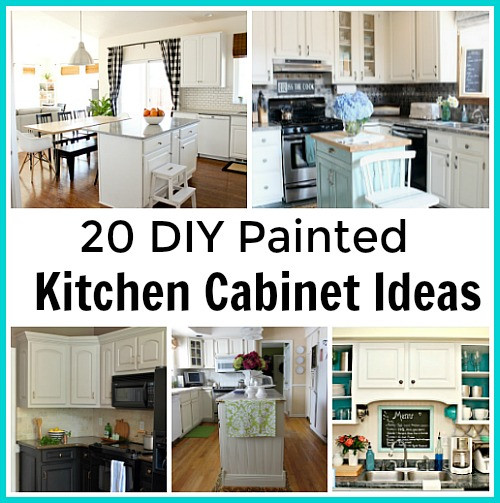 Best ideas about DIY Kitchen Cabinet Ideas
. Save or Pin 20 DIY Painted Kichen Cabinet Ideas Now.