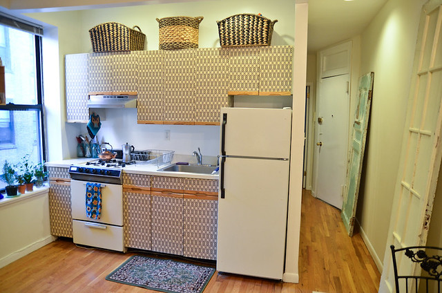 Best ideas about DIY Kitchen Cabinet Makeover
. Save or Pin DIY Kitchen Cabinet Makeover for Renters Now.