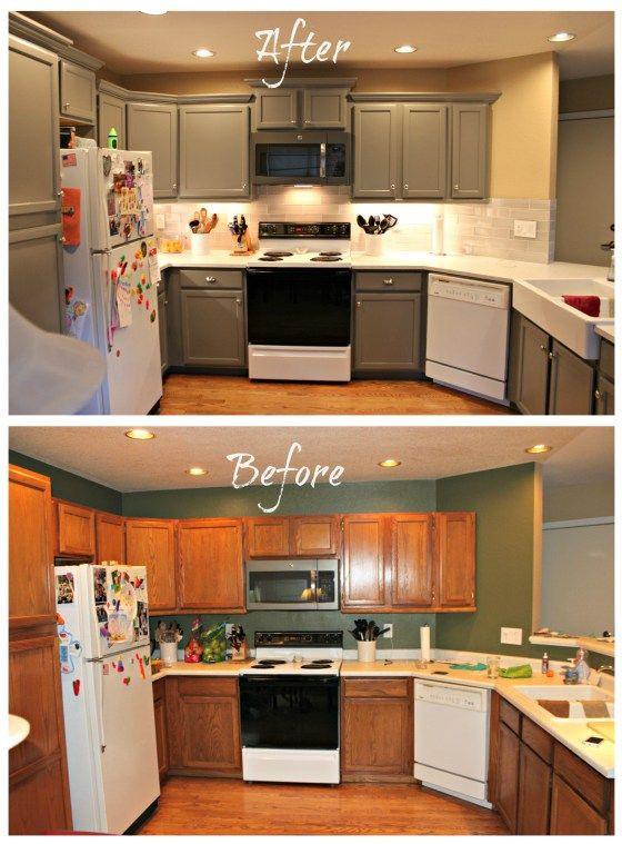 Best ideas about DIY Kitchen Cabinet Remodel
. Save or Pin Our New Updated Kitchen Reveal My Home Remodels Now.