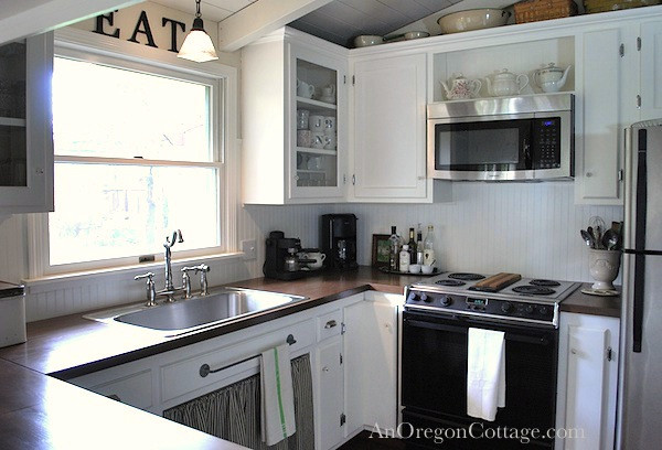 Best ideas about DIY Kitchen Cabinet Remodel
. Save or Pin DIY Kitchen Remodel From 80 s Ranch to Farmhouse Fresh Now.