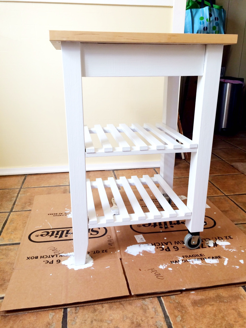 Best ideas about DIY Kitchen Carts
. Save or Pin DIY IKEA Kitchen Cart — Four Threads Now.