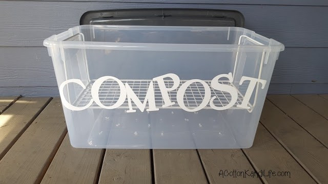 Best ideas about DIY Kitchen Compost Bin
. Save or Pin Building our post Bin for Toddler School A Cotton Now.