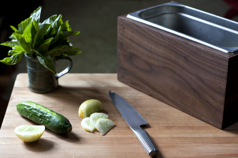 Best ideas about DIY Kitchen Compost Bin
. Save or Pin DIY Walnut Countertop post Bin Now.