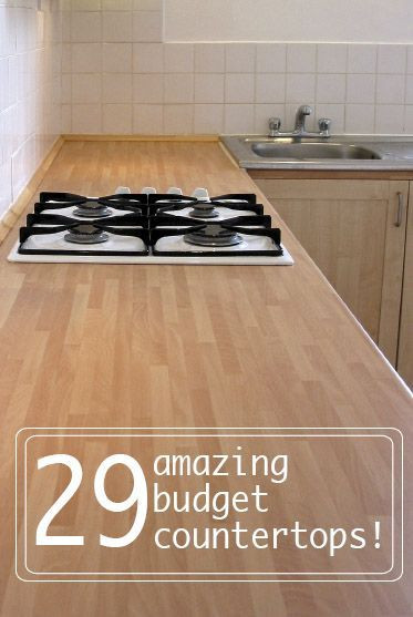 Best ideas about DIY Kitchen Countertops On A Budget
. Save or Pin 17 Best ideas about Cheap Kitchen Countertops on Pinterest Now.