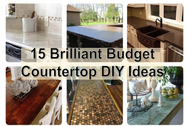 Best ideas about DIY Kitchen Countertops On A Budget
. Save or Pin 15 Brilliant Bud Countertop DIY Ideas Find Fun Art Now.
