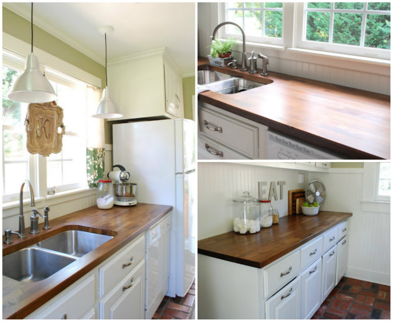 Best ideas about DIY Kitchen Countertops Wood
. Save or Pin Hammers and High Heels Out With the Old in With the New Now.