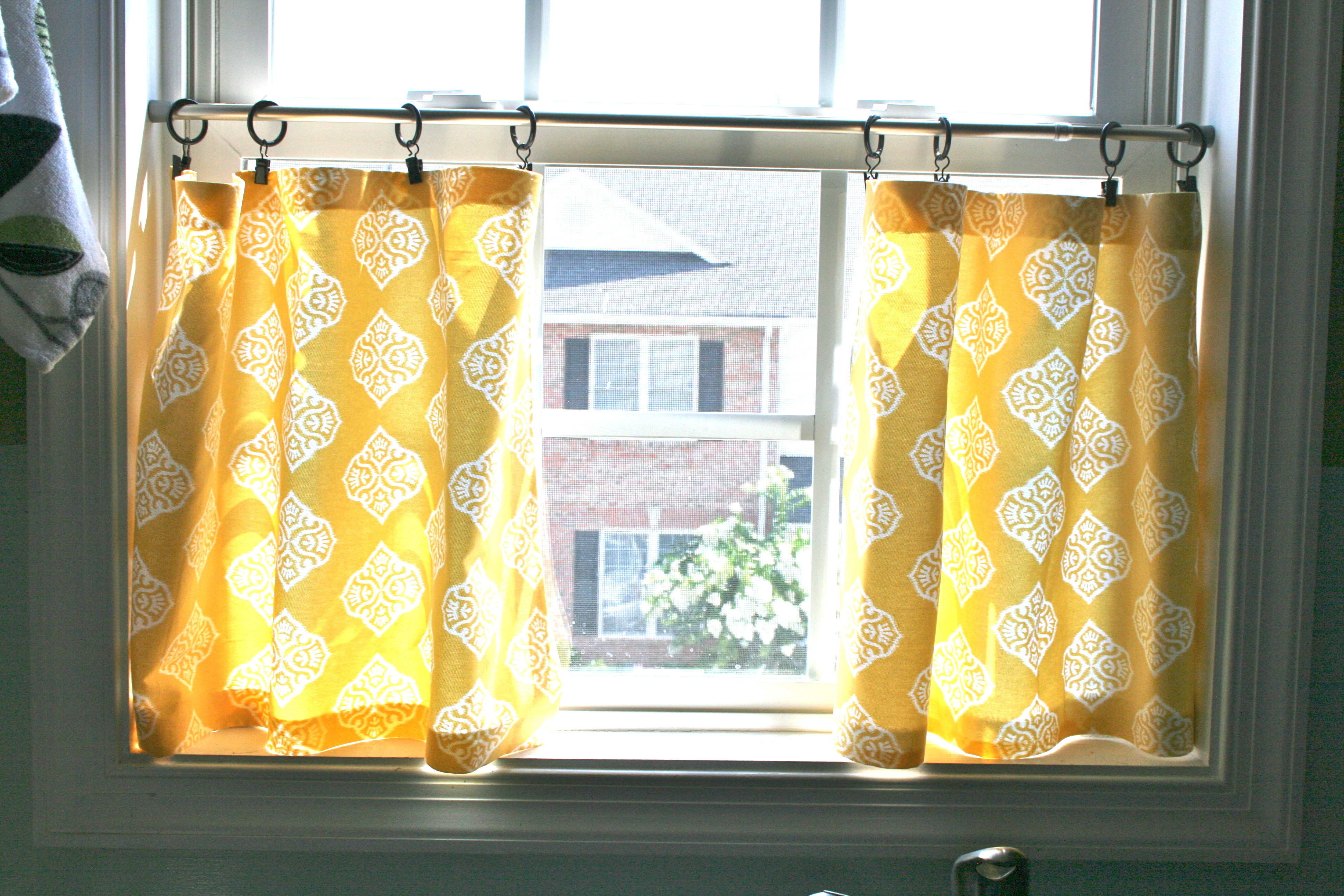 Best ideas about DIY Kitchen Curtains
. Save or Pin Pinspiration Monday No sew cafe curtains Dream Green DIY Now.