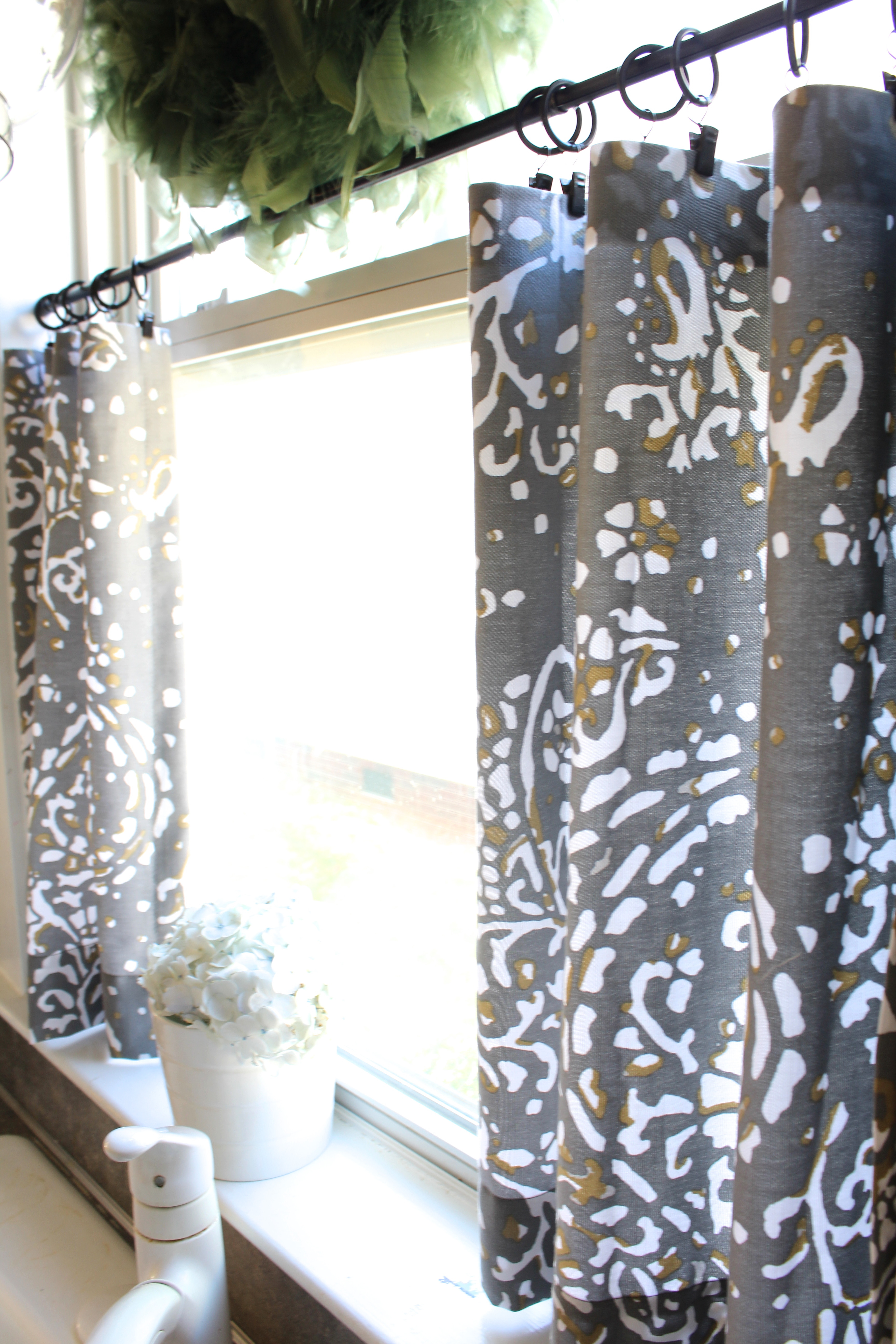 Best ideas about DIY Kitchen Curtains
. Save or Pin No Sew Cafe Curtains Day 22 Simple Stylings Now.