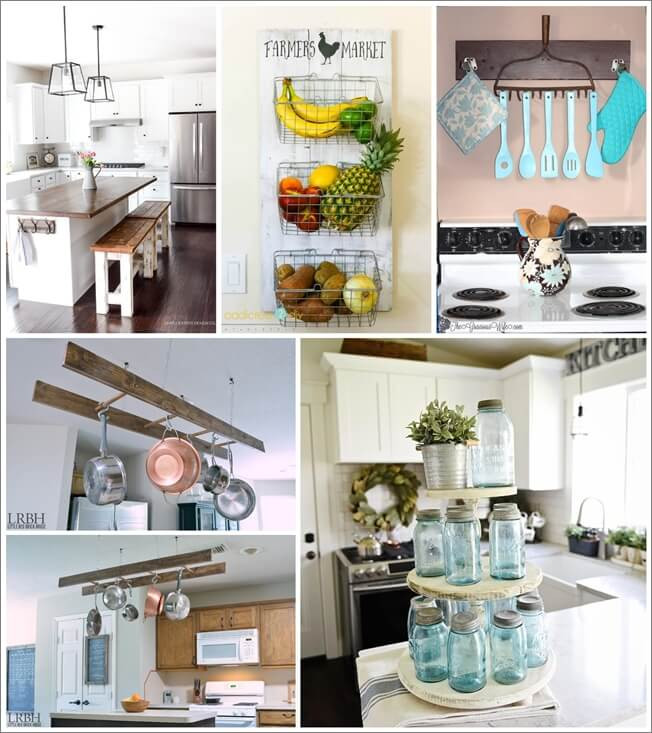 Best ideas about DIY Kitchen Decor
. Save or Pin DIY Farmhouse Kitchen Decor Projects Now.