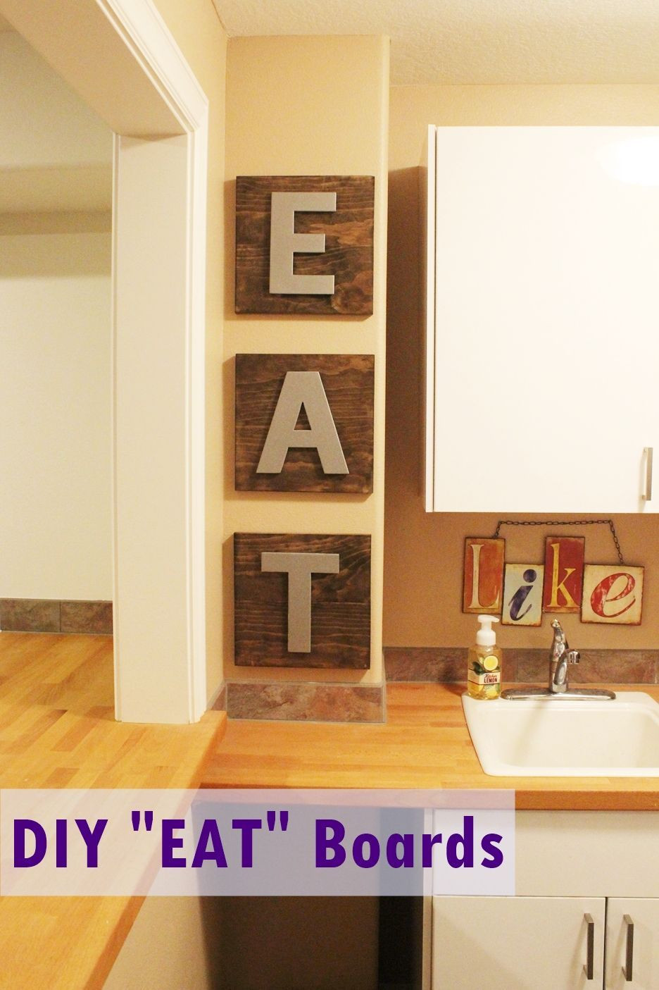 Best ideas about DIY Kitchen Decor
. Save or Pin DIY Kitchen Décor EAT Boards Now.