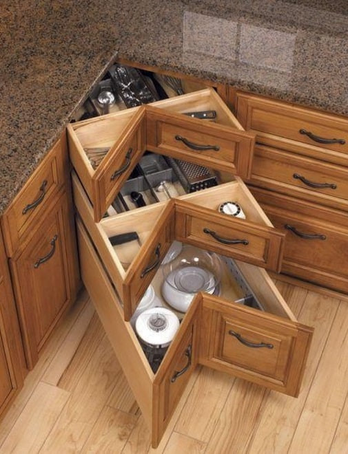 Best ideas about DIY Kitchen Drawers
. Save or Pin DIY Corner Kitchen Drawers Now.