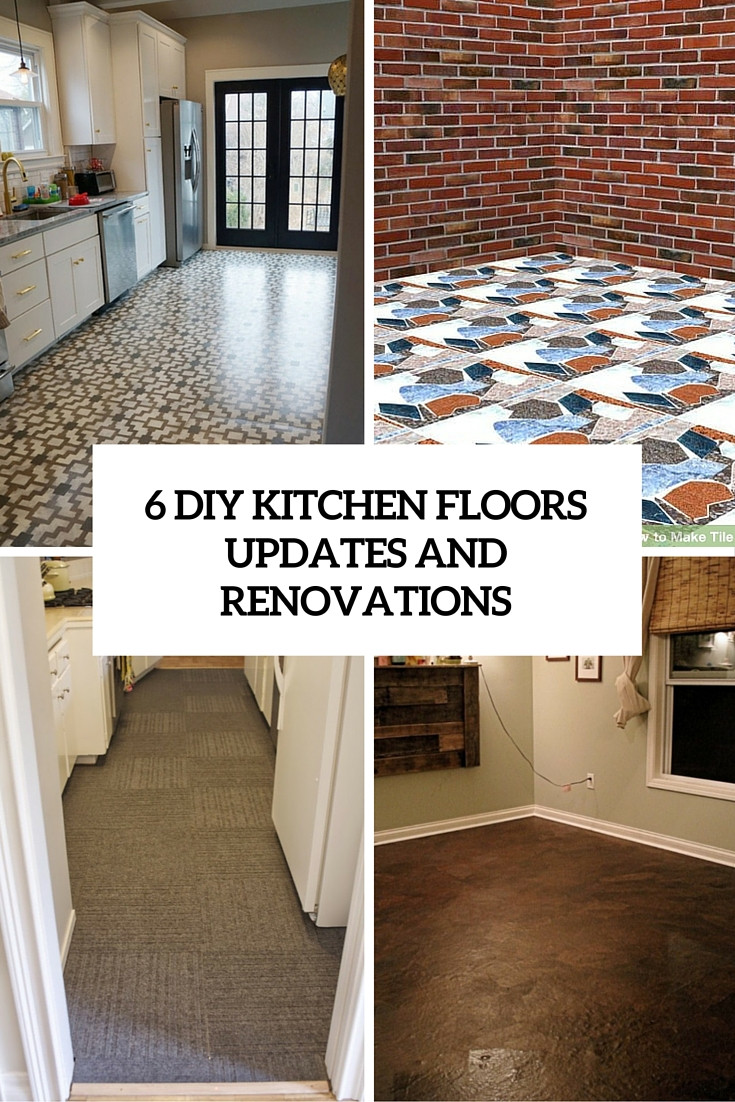 Best ideas about DIY Kitchen Floor
. Save or Pin 6 DIY Kitchen Floors Updates And Renovations To Try Now.