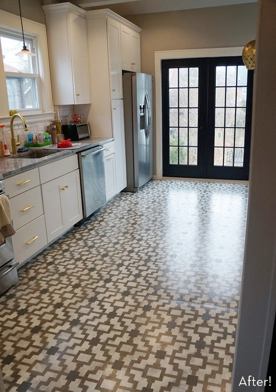 Best ideas about DIY Kitchen Floor
. Save or Pin 6 DIY Kitchen Floors Updates And Renovations To Try Now.